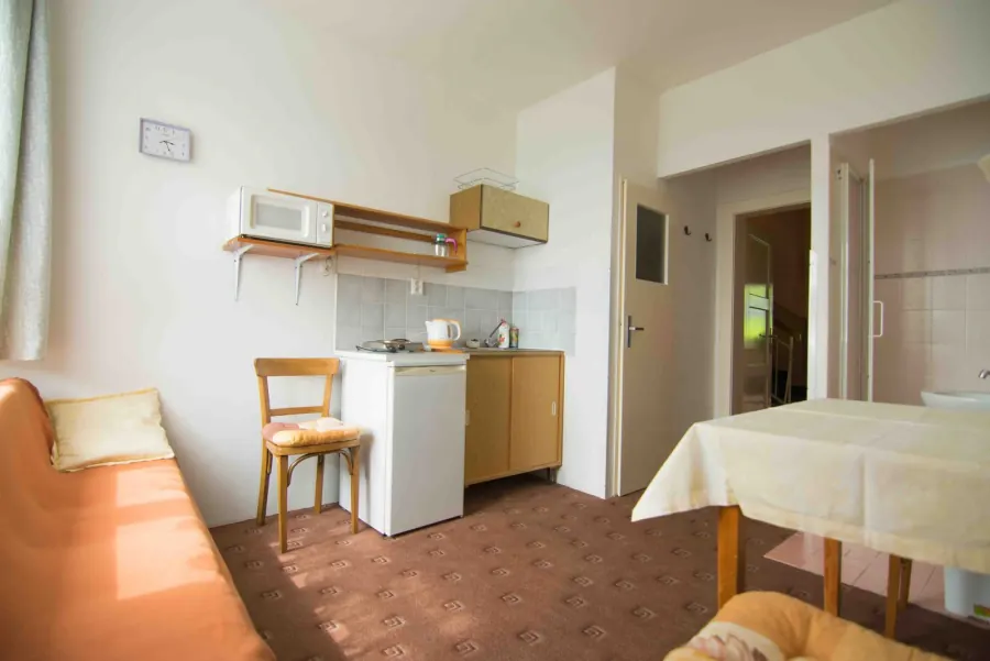Kuchyňský kout v apartmá